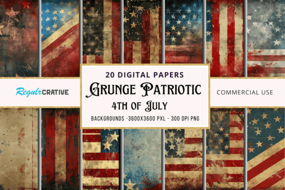 Bring Patriotic Texture to Your Designs