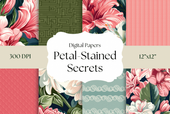 Petal-Stained Secrets: Elevate Projects with Moody Florals