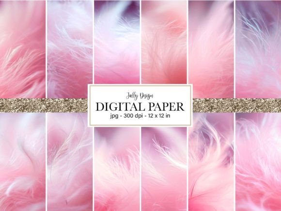 Soft and Dreamy: Unpacking the Pink Fluff Digital Paper Collection