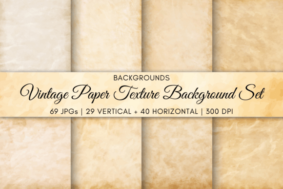 Vintage Paper Texture Background Set: A Designer's Secret Weapon